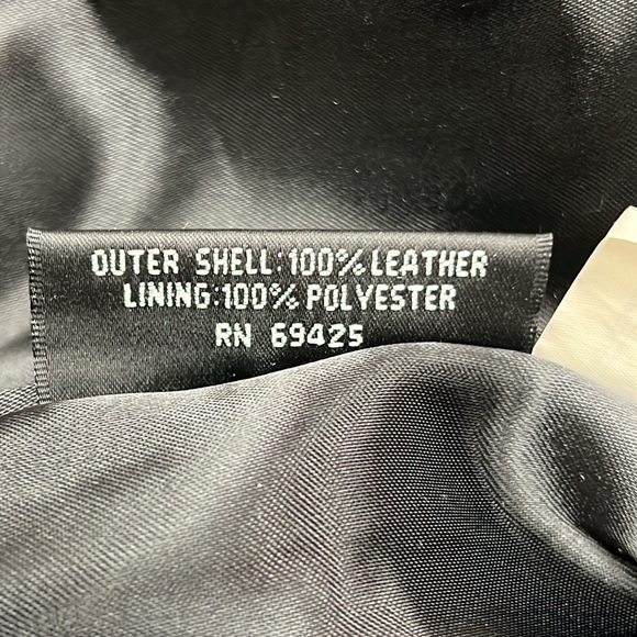 NWT PELLE STUDIO Wilson’s Leather Women’s Black Belted Leather Jacket Size M - Picture 8 of 12